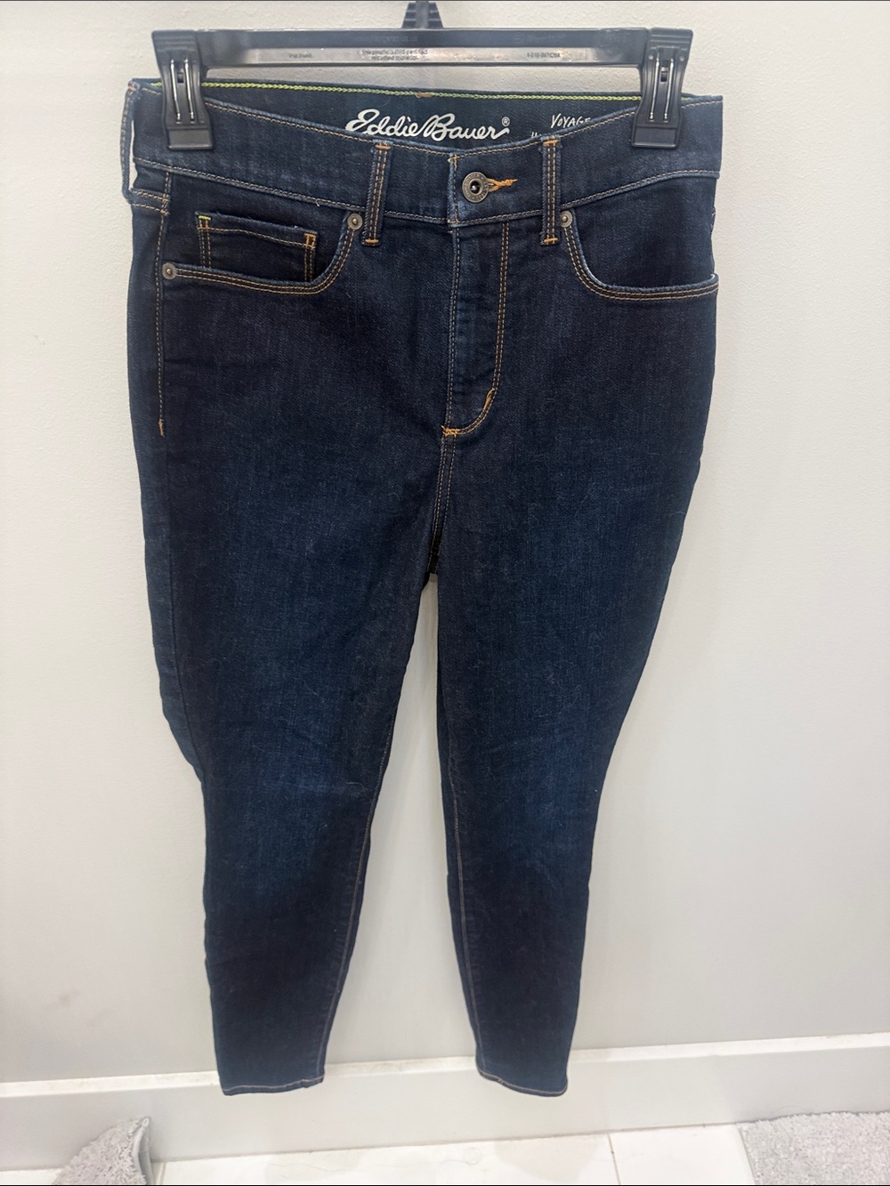 Eddie Bauer Women's Deep Indigo Skinny Jeans